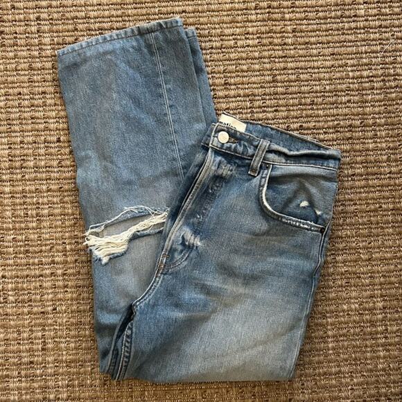 Deconstructed Reformation Jeans Size 27, eco-friendly - Picture 1 of 8